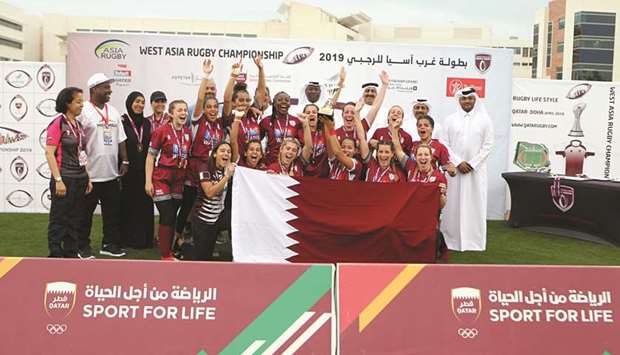 Qatar retain Asia West title