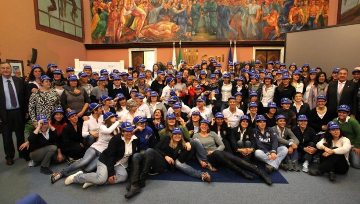Italy celebrates women’s test rugby