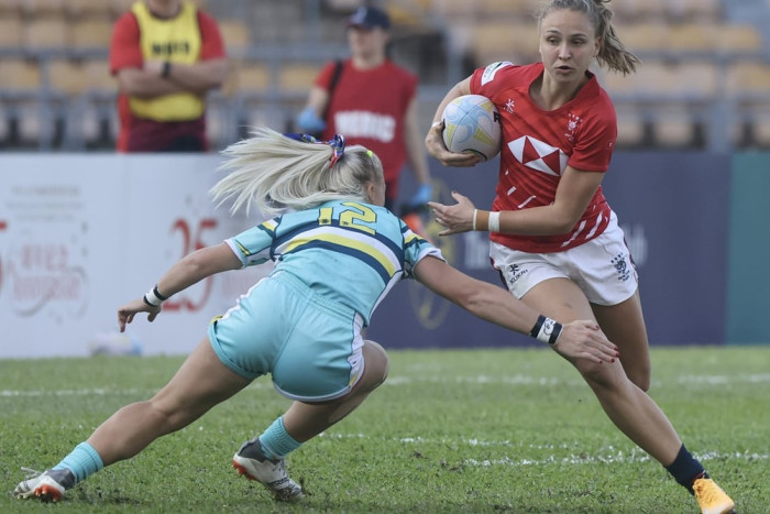 Hong Kong win on return to test rugby