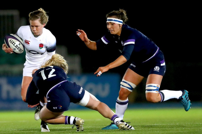 England march on at Scotstoun