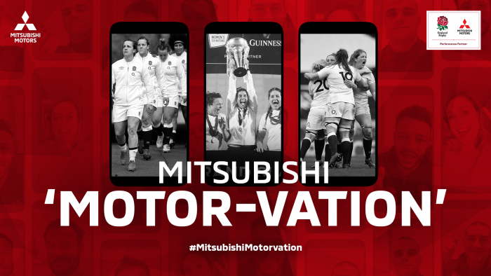 Get a personal message from the Red Roses thanks to Mitsubishi Motors!