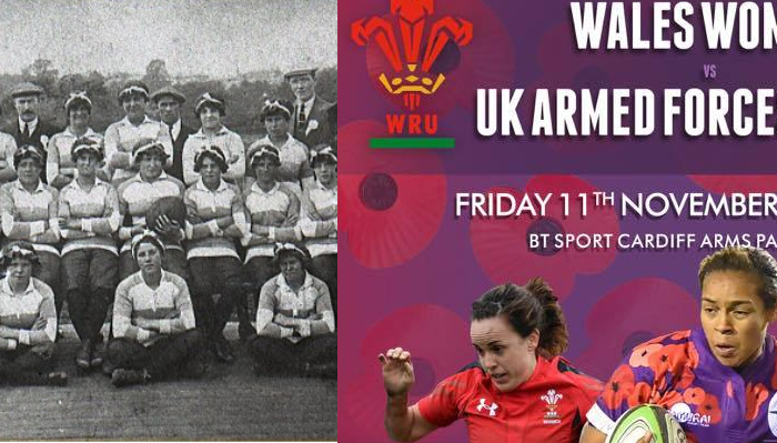 Wales v UK Forces: 99 years on