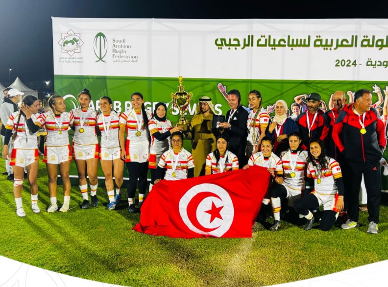 Tunisia win third Arab 7s title