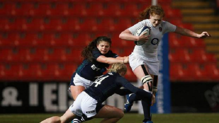 England too strong for much improved Scotland