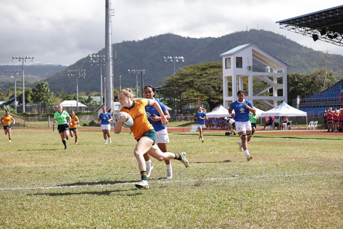 Samoa beat Australia A with late penalty